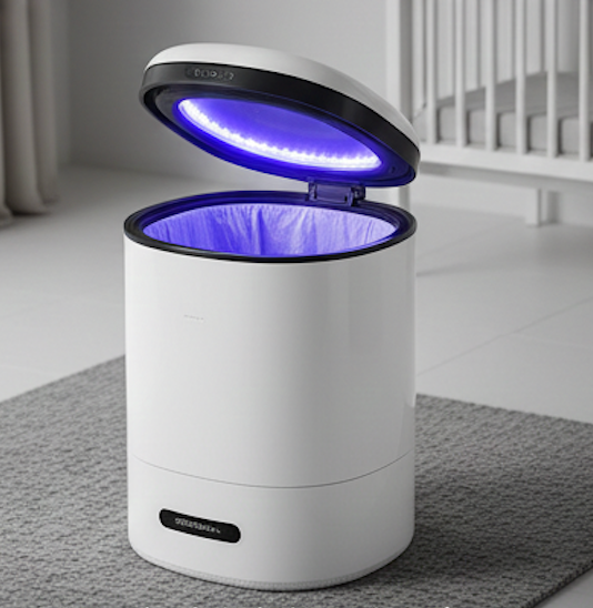 The Aegis UV Diaper Bin